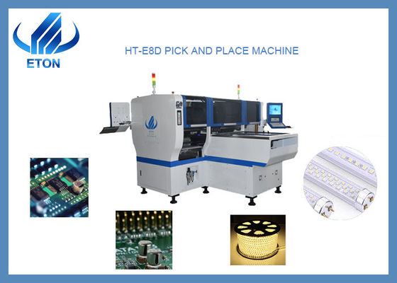 90000CPH डबल-मॉड्यूल चुंबकीय रैखिक मोटर बहु-कार्यात्मक श्रीमती पिक एंड प्लेस मशीन