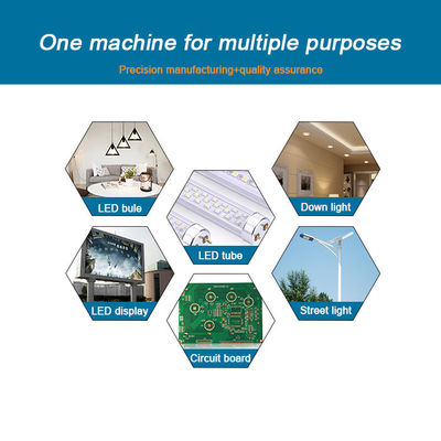 श्रीमती पिक एंड प्लेस एलईडी बल्ब प्रिंटर निर्माता एसएमटी पीसीबी प्रिंटिंग मशीन एलईडी पीसीबी प्रिंटिंग