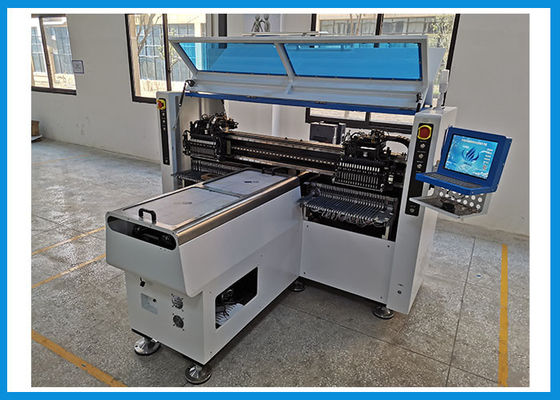 एलईडी ट्यूब / स्ट्रिप लाइट्स एसएमटी एनकाउंटर पिक प्लेस मशीन ड्यूल आर्म हाई स्पीड 34 हेड्स