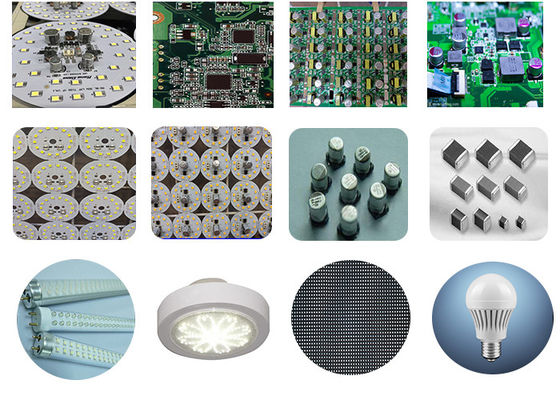 एसी 380V 50 हर्ट्ज श्रीमती माउंटिंग मशीन डबल मॉड्यूल 80000cph श्रीमती प्लेसमेंट मशीन