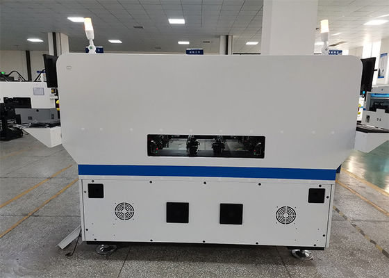 पीसीबी कन्वेयर एसएमटी पिक एंड प्लेस मशीन 20 हेड 64 फीडर डबल रेल