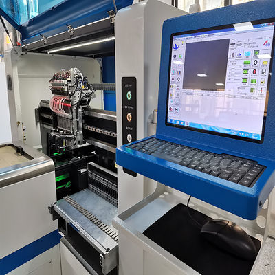 डिस्प्ले ट्यूब के लिए 3150 मिमी एसएमटी पिक एंड प्लेस मशीन एडजस्टेबल प्रेशर न्यूमेटिक: