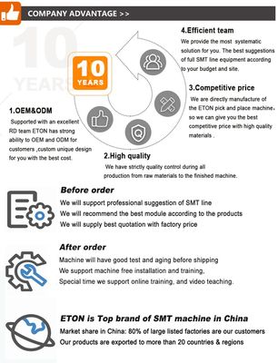 200K CPH हाई स्पीड पिक एंड प्लेस मशीन HT-F9 LED स्ट्रिप लाइट मेकिंग मशीन