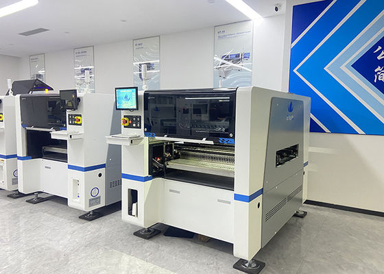 64 पीसी फीडर मल्टीफंक्शनल ऑटोमेशन 20 हेड एलईडी श्रीमती पिक एंड प्लेस मशीन