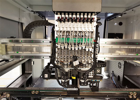 एसी 380 वी 40000 सीपीएच 10 हेड 32 फीडर स्टेशन एलईडी बल्ब पीसीबी एसएमटी पिक एंड प्लेस मशीन: