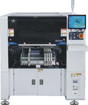 उच्च परिशुद्धता एलईडी बल्ब पिक एंड प्लेस मशीन 40x40 मिमी उच्च गति