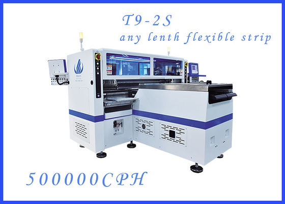 500000CPH हाई स्पीड पिक एंड प्लेस मशीन 5m 10m 50m लंबाई फ्लेक्सिबल स्ट्रिप्स के लिए