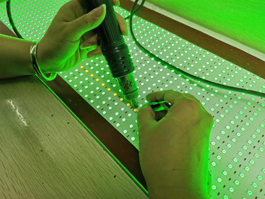 50W सीपीएच एलईडी बनाने की मशीन श्रीमती उत्पादन लाइन पिक एंड प्लेस मशीन